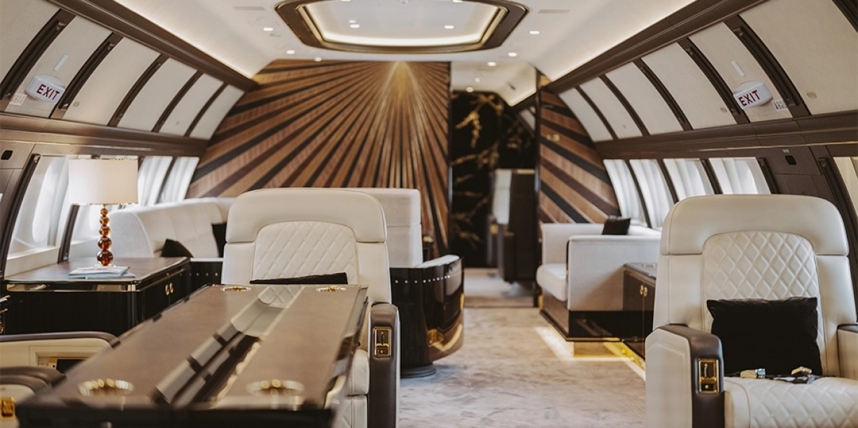 Private Jet Interiors Are Now Canvases for Artistic, One-of-a-Kind Creations. Here’s How the Designs Get Made. 