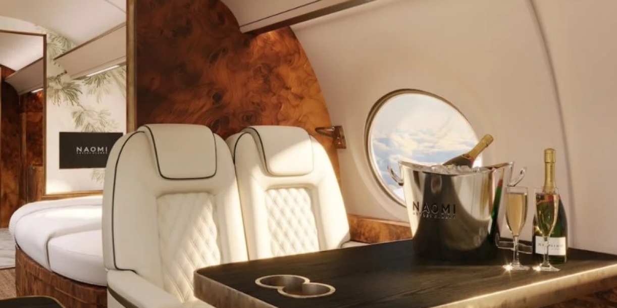 Η Naomi Astley Clarke για την επανεξέταση του εσωτερικού του Gulfstream G700.Μπορεί ένα τζετ G700 να μετατραπεί σε προέκταση του σπιτιού;